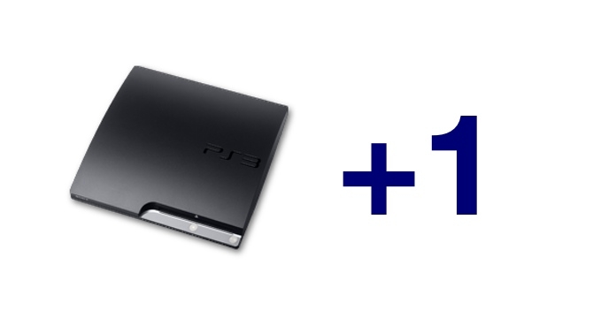 PS3 plus 1 Sony/RedShark