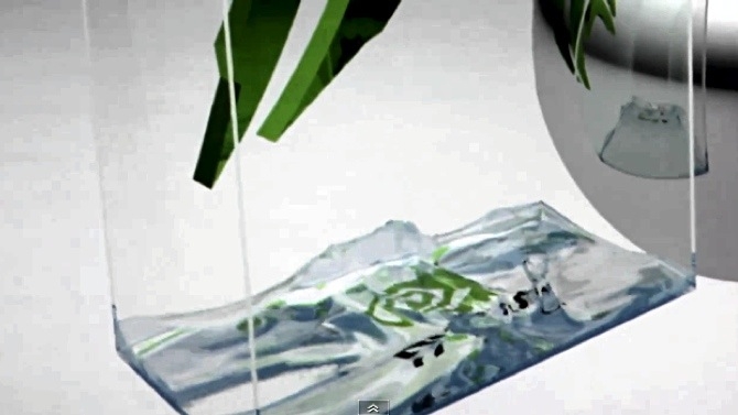 Real-time ray tracing and fluid dynamics Nvidia