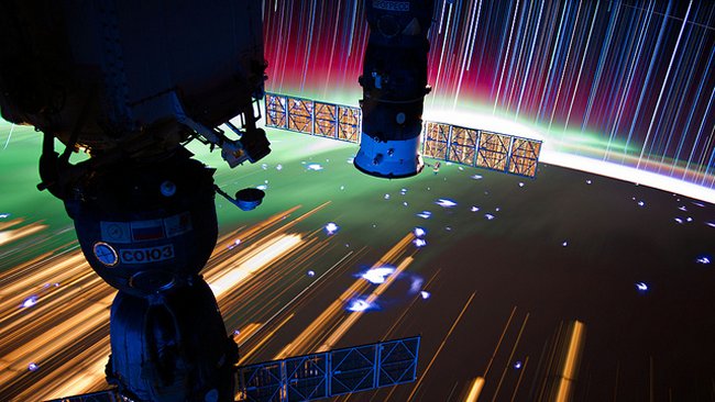 The best camera is the one you have with you, but location helps sometimes too NASA / Don Pettit