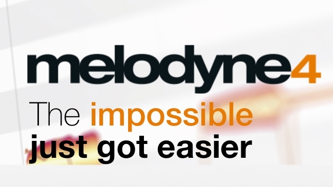 Melodyne 4.0 Celemony