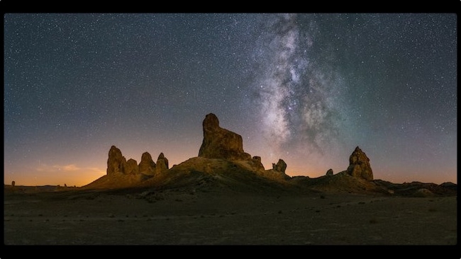 Trona Pinnacles National Landmark, Sony a7S, 50mm at f/4, 12 x 10s stitch, ISO 12800 Ian Norman