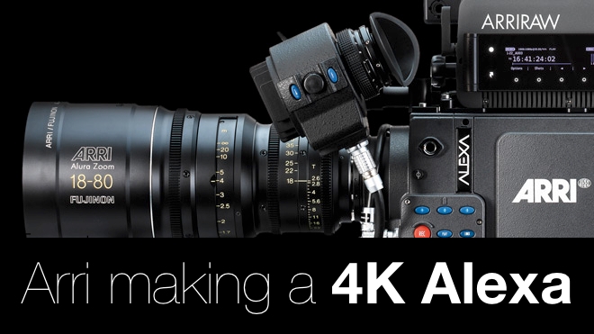 Arri to make 4K Alexa Arri/RedShark