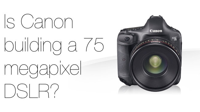Canon 75 Megapixel Rumor Canon/RedShark