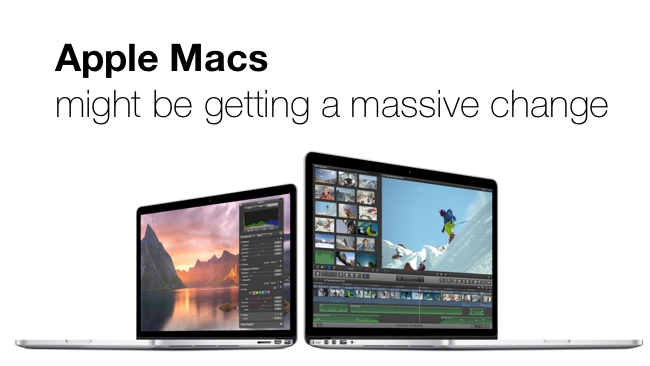 Apple macs might be getting a massive change Apple