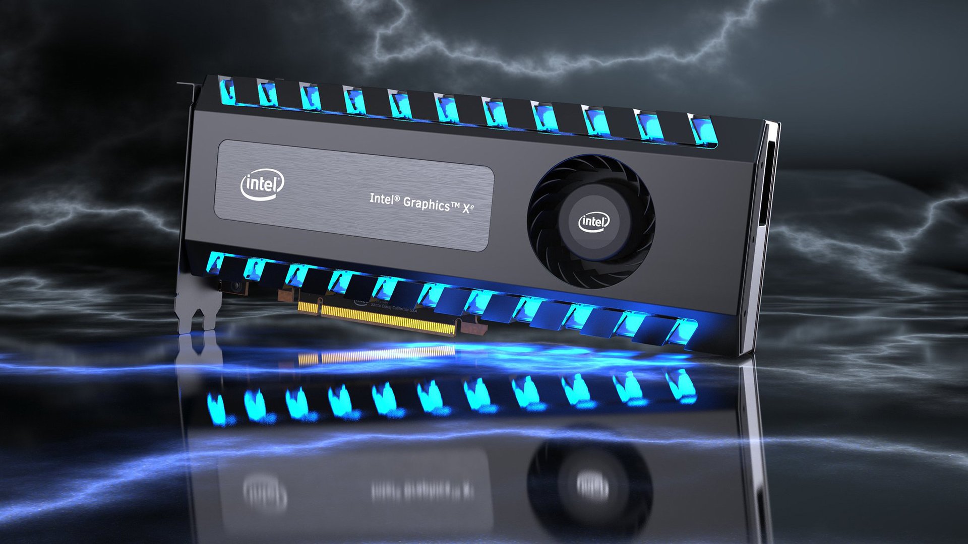 A concept image of an Intel Xe GPU Cristiano Siqueira