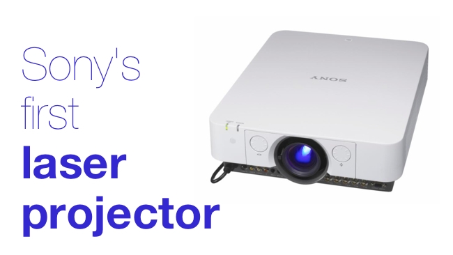 VPL-FHZ55 - Sony's first laser projector Sony/RedShark