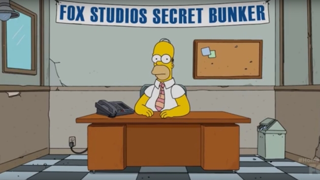 Homer Simpson - ready to go live Fox