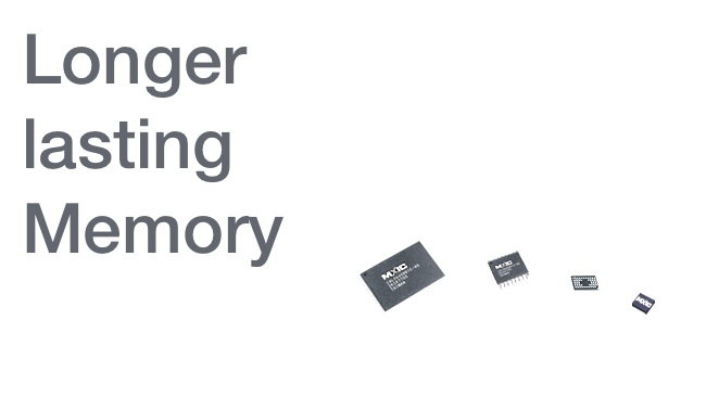 Longer lasting memory Macronix