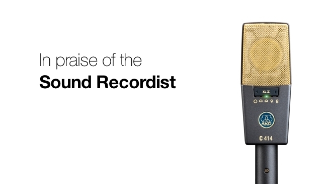 In praise of sound recordists AKG/RedShark Publications