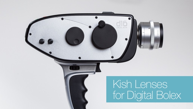 Kish lenses for Digital Bolex Digital Bolex/RedShark