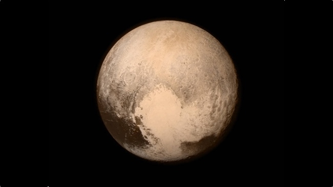 LORRI & Ralph's combined and already iconic image of Pluto NASA