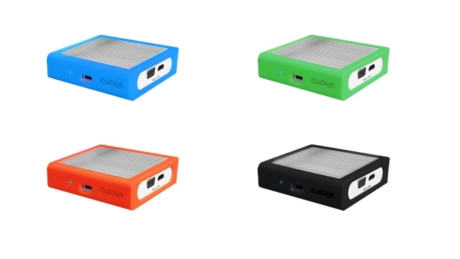 CalDigit's colourful new USB-C mini Dock CalDigit/RedShark