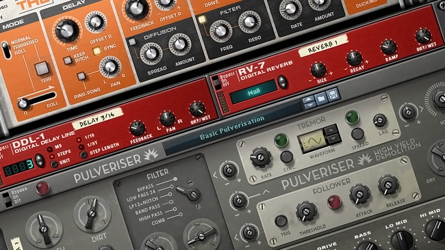 Reason Rack Extensions Propellerhead/RedShark