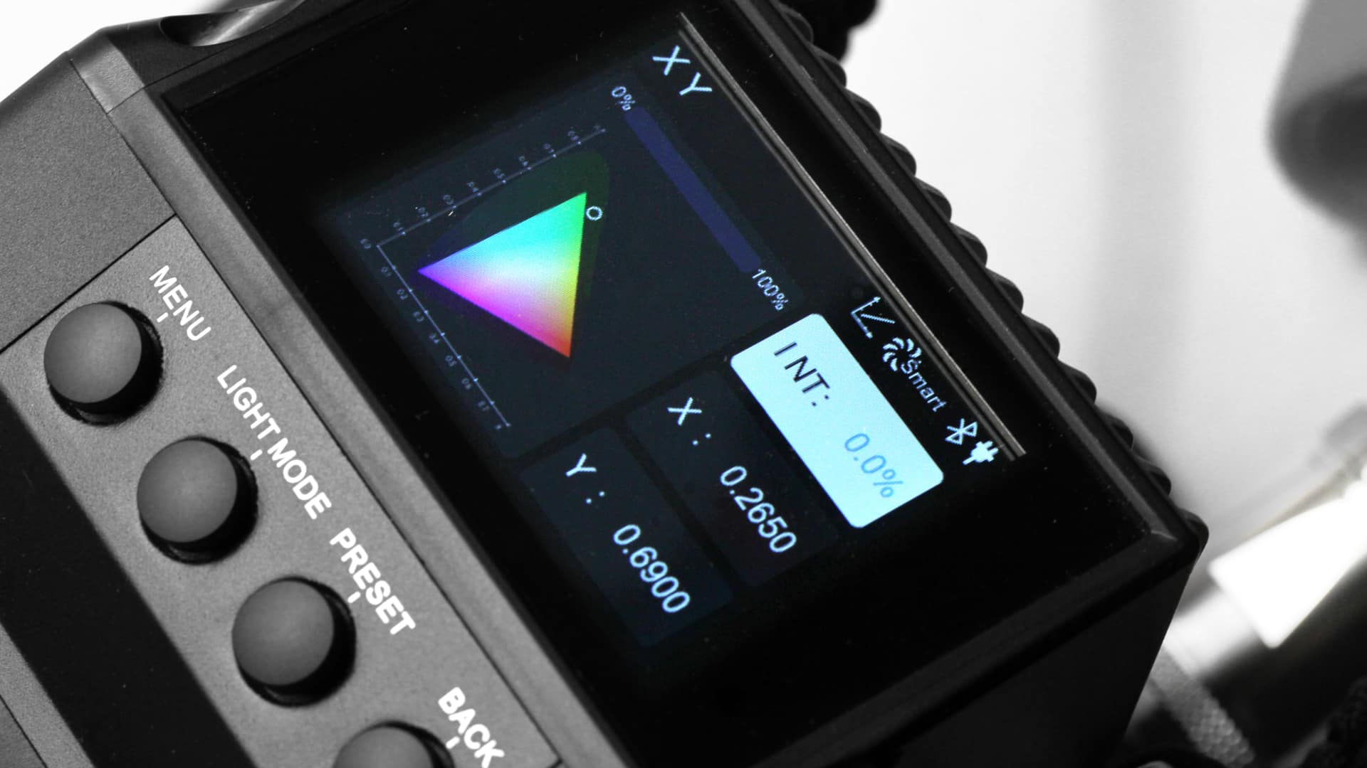 LS 600C Pro CIE xy colour selection is a welcome development 