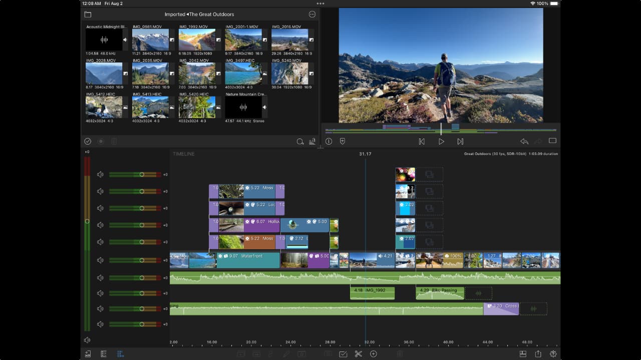 LumaFusion Version 5.3 shot 2