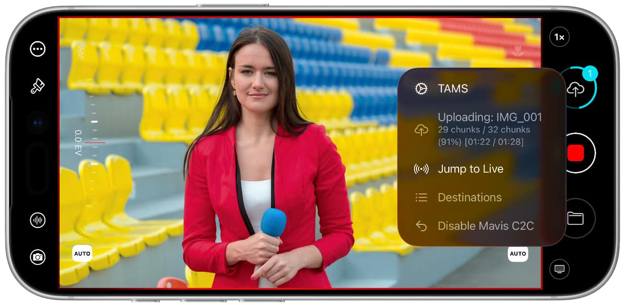 Mavis Camera TAMS UI
