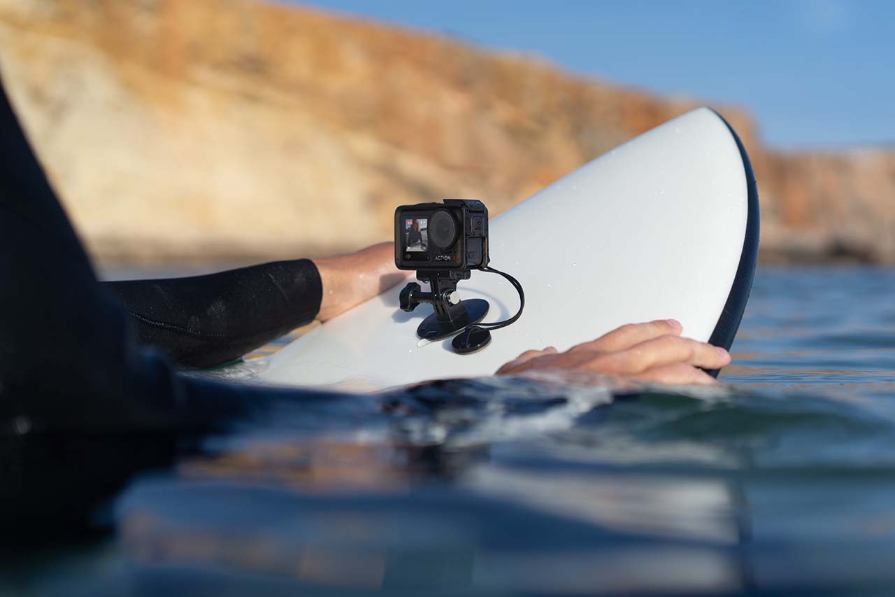 Osmo Action 4 Surfing-Kit Close-up