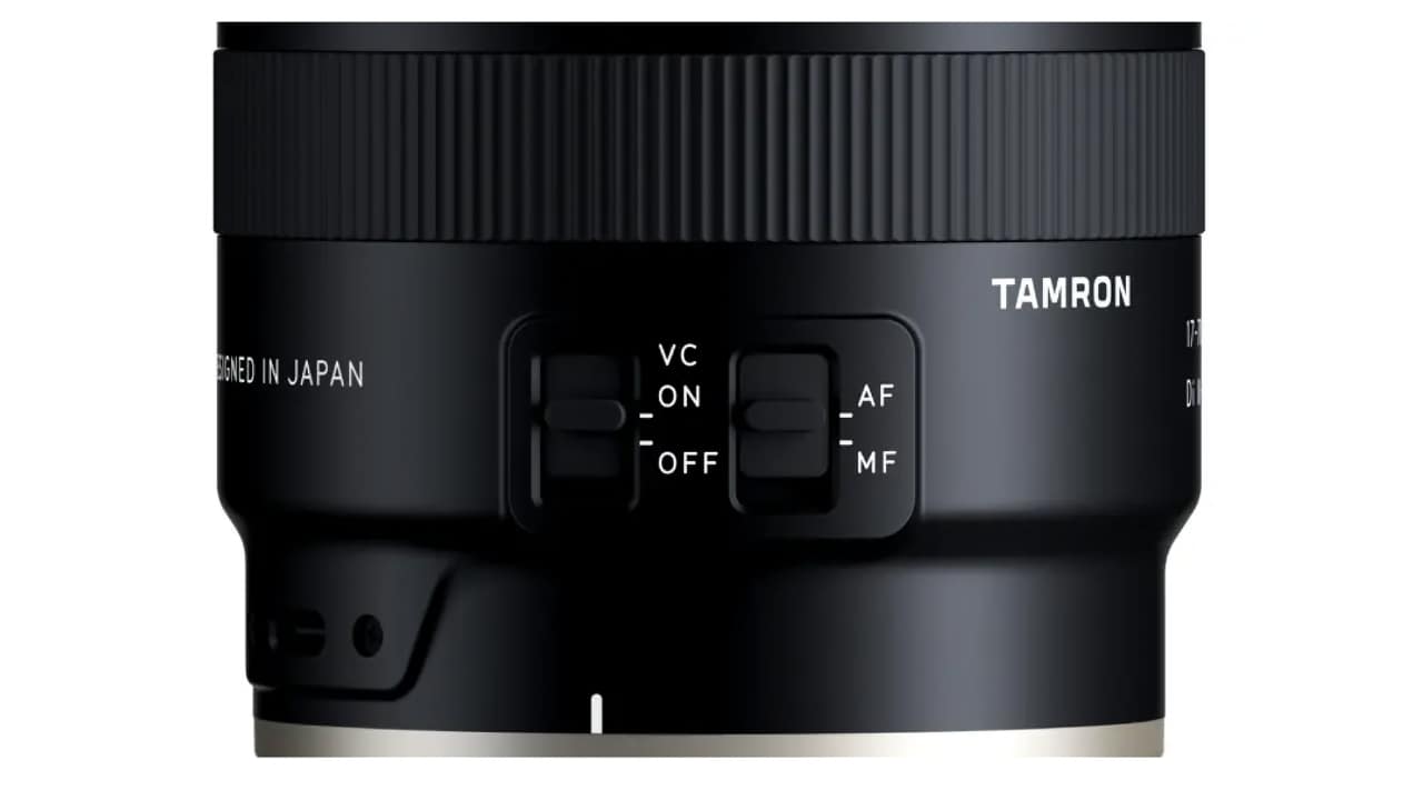 Tamron B070 af controls