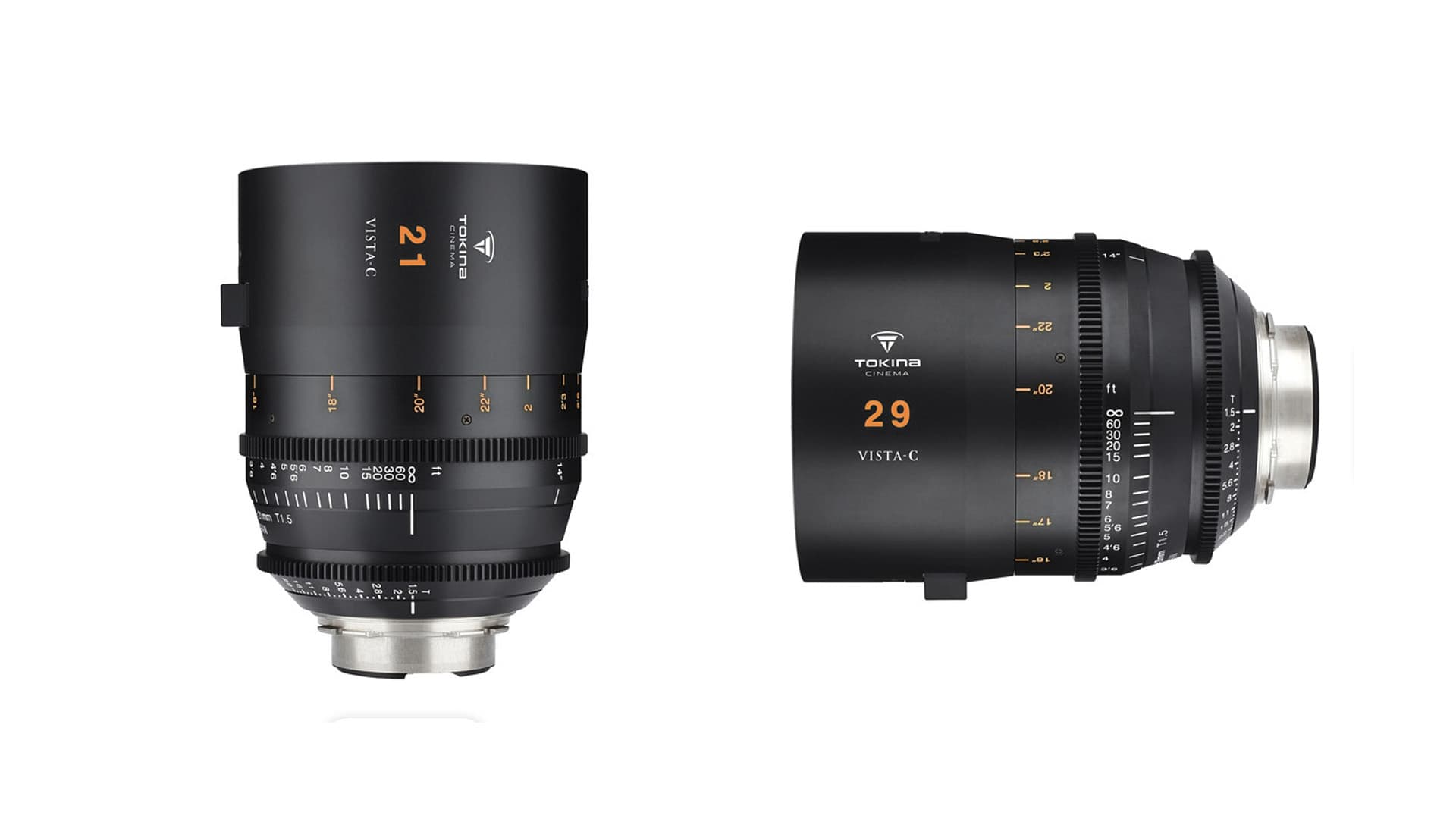 Tokina Vista-C T1.5 21mm 29mm