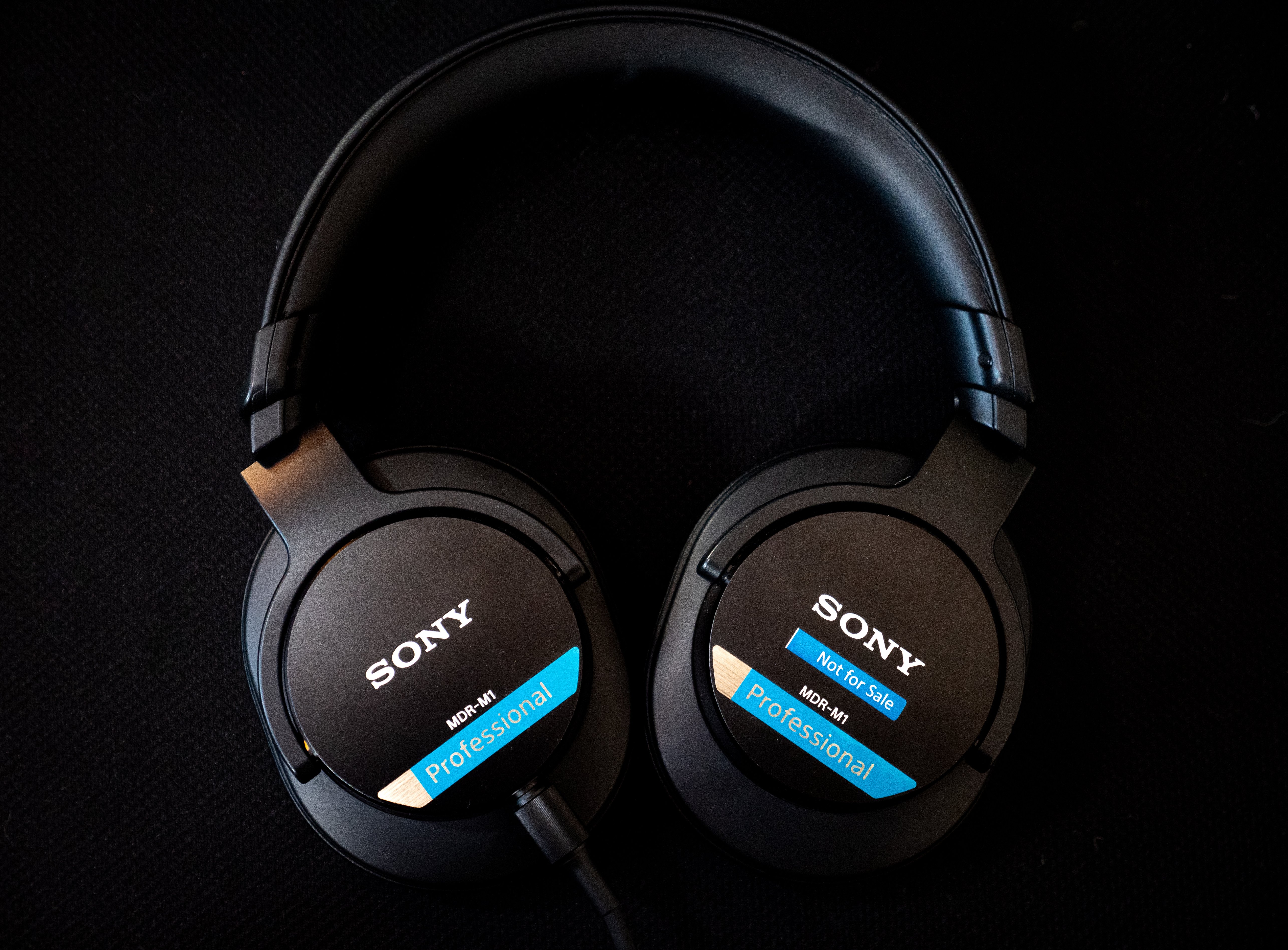 Sony MDRM1 headphones First impressions