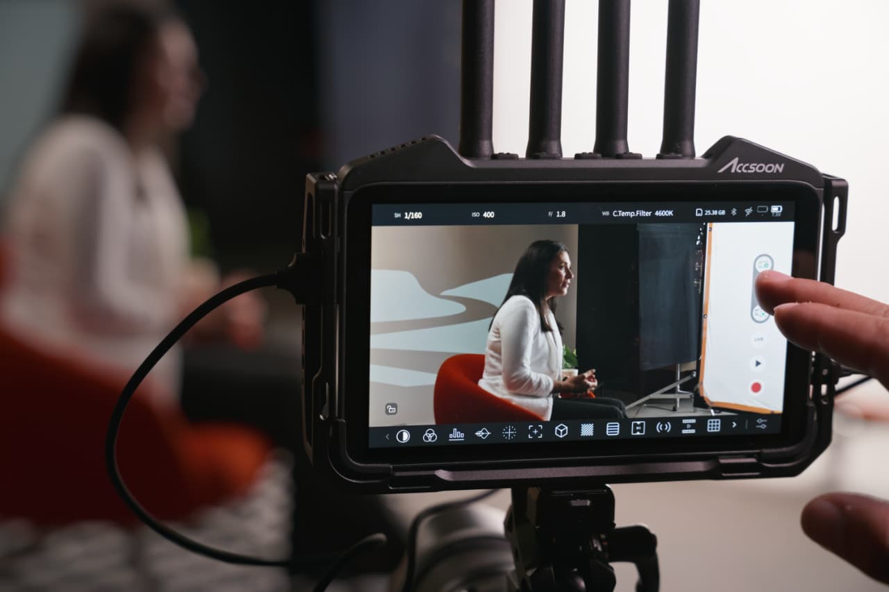 accsoon camera control icons