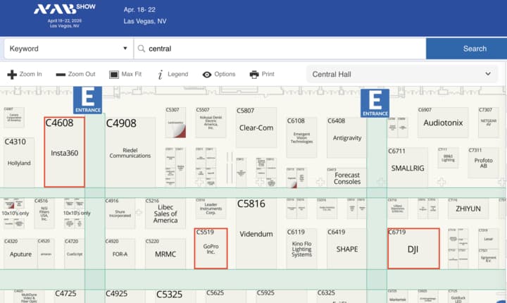 action cam booths nab