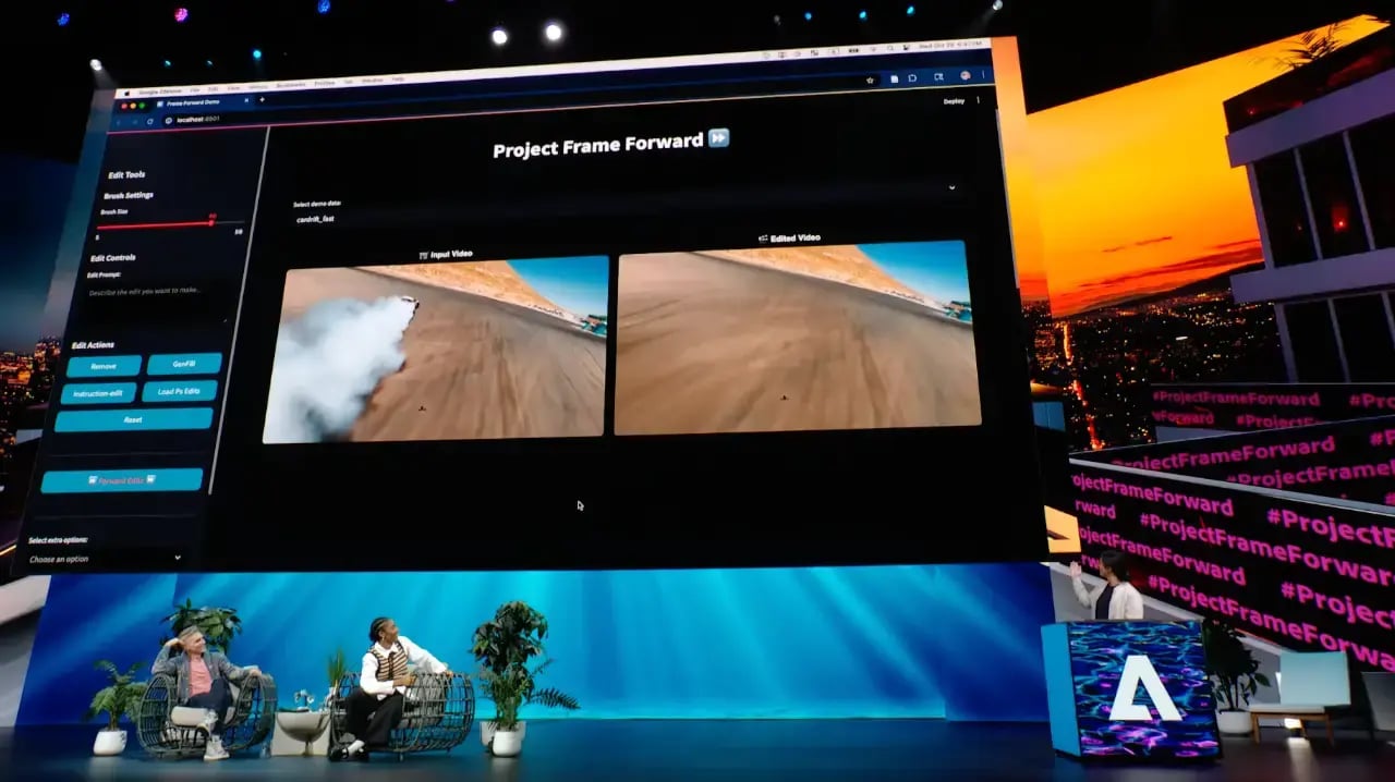 adobe max 2025 frame forward