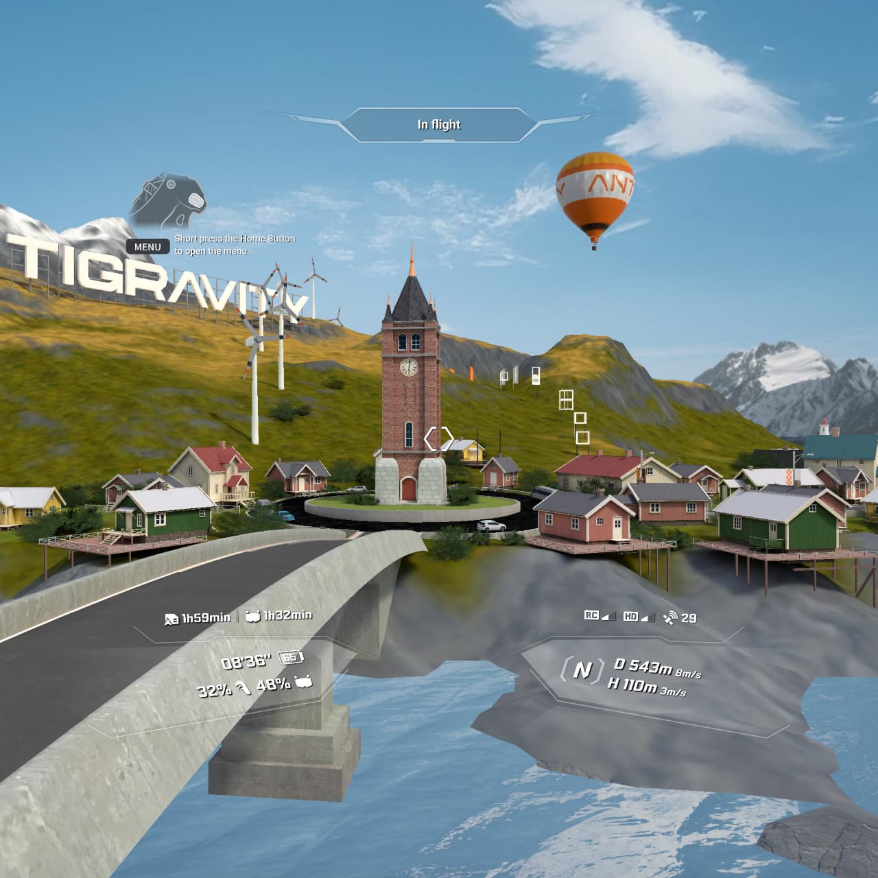 antigravity fligh sim