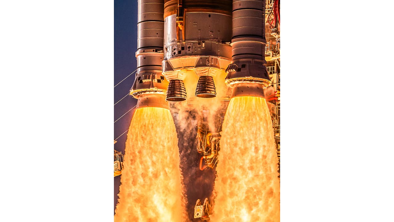 artemis II blast-off