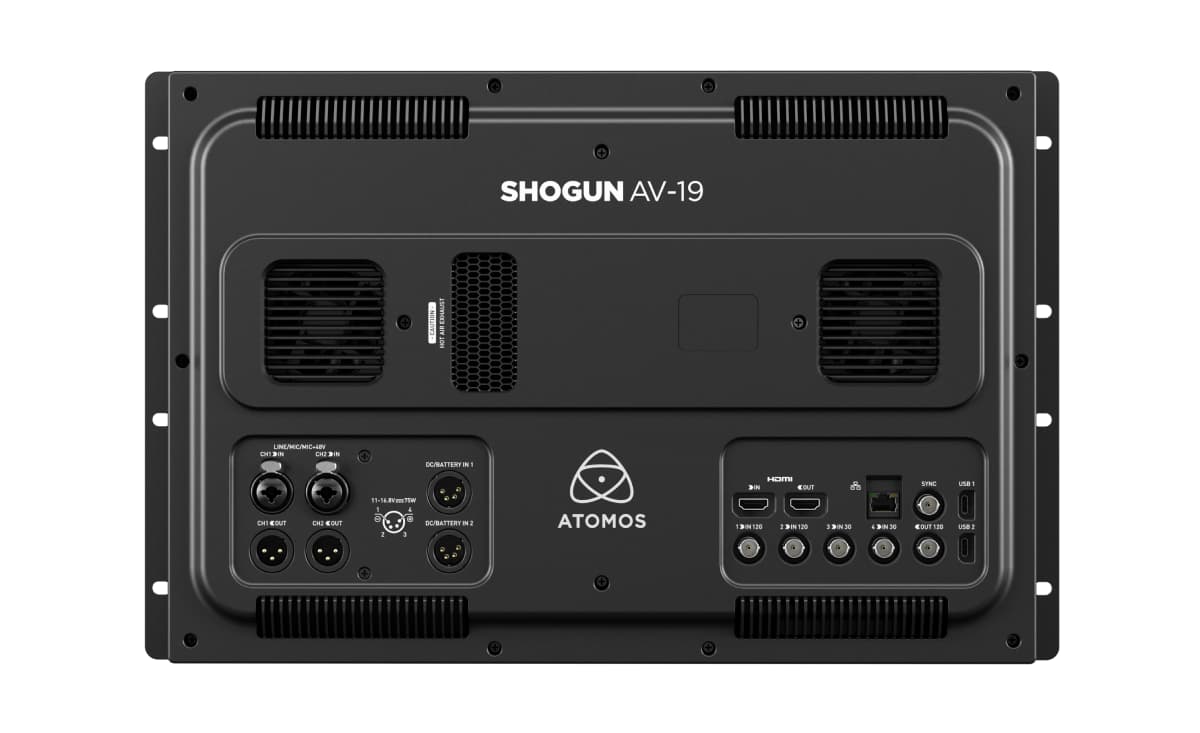 atomos shogun av-19 back panel