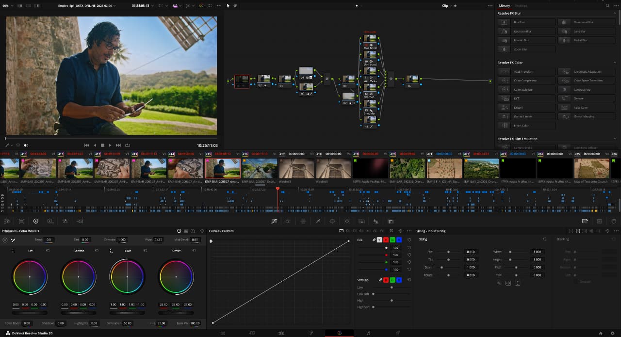 empire resolve screen