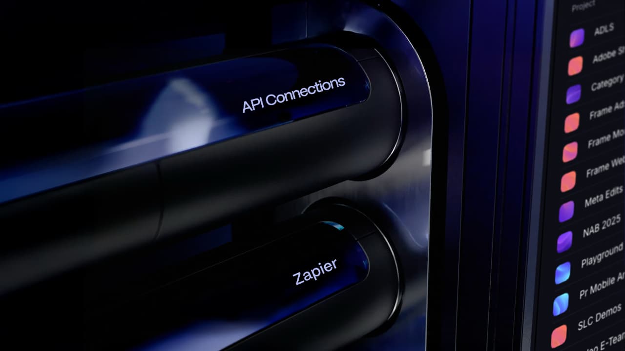 frame io connectivity