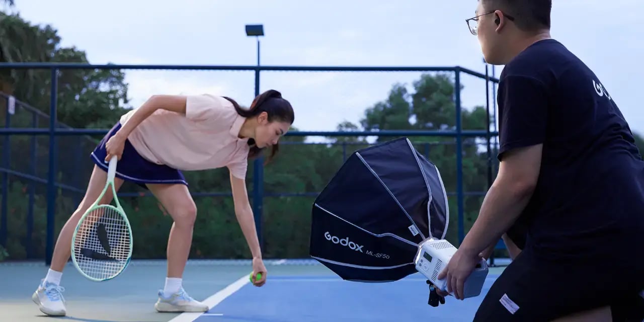 godox ML80Bi and ML150Bi tennis