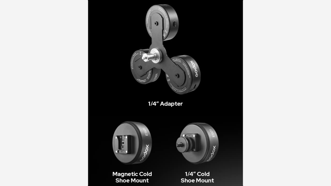 godox es01 mounts