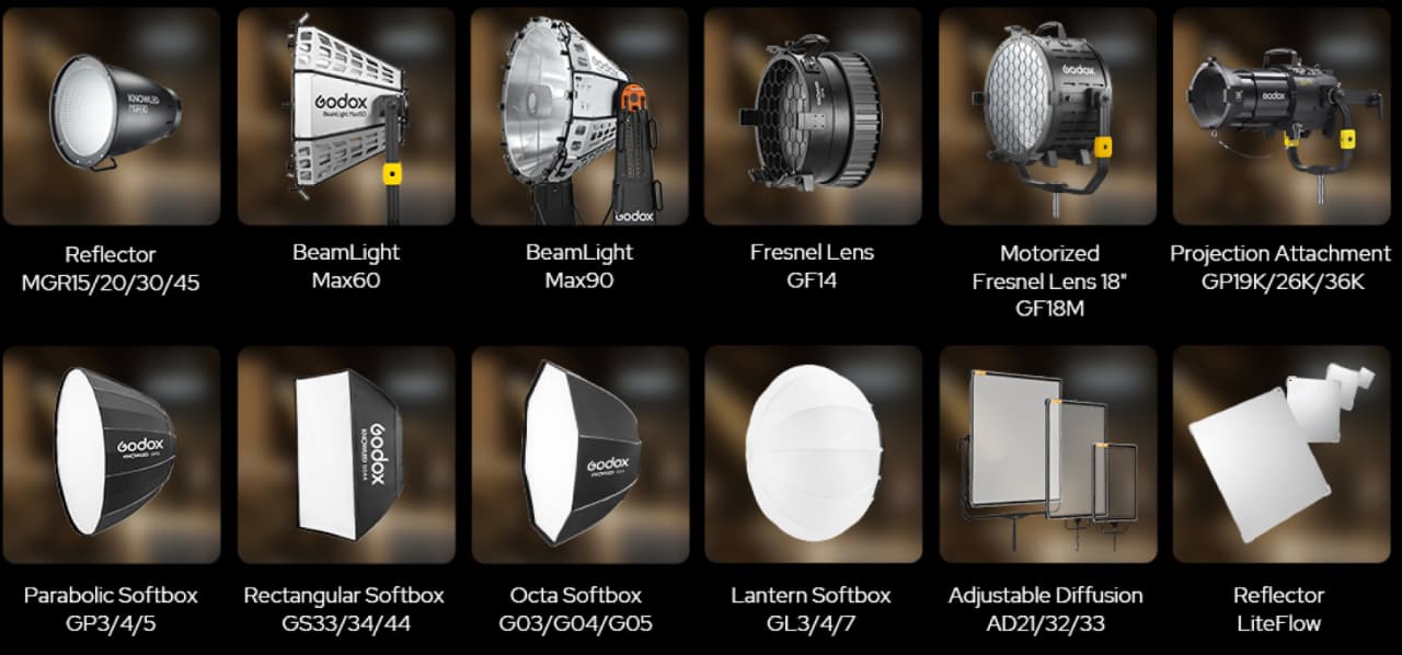 godox knowled accessories