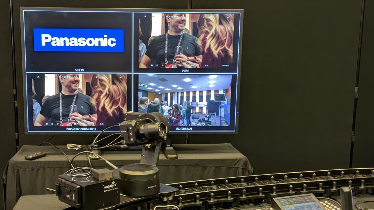 ibc panasonic monitor