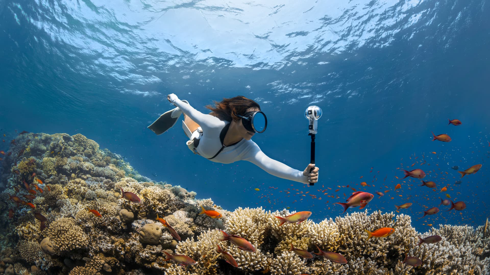 insta360 X4 Air diving