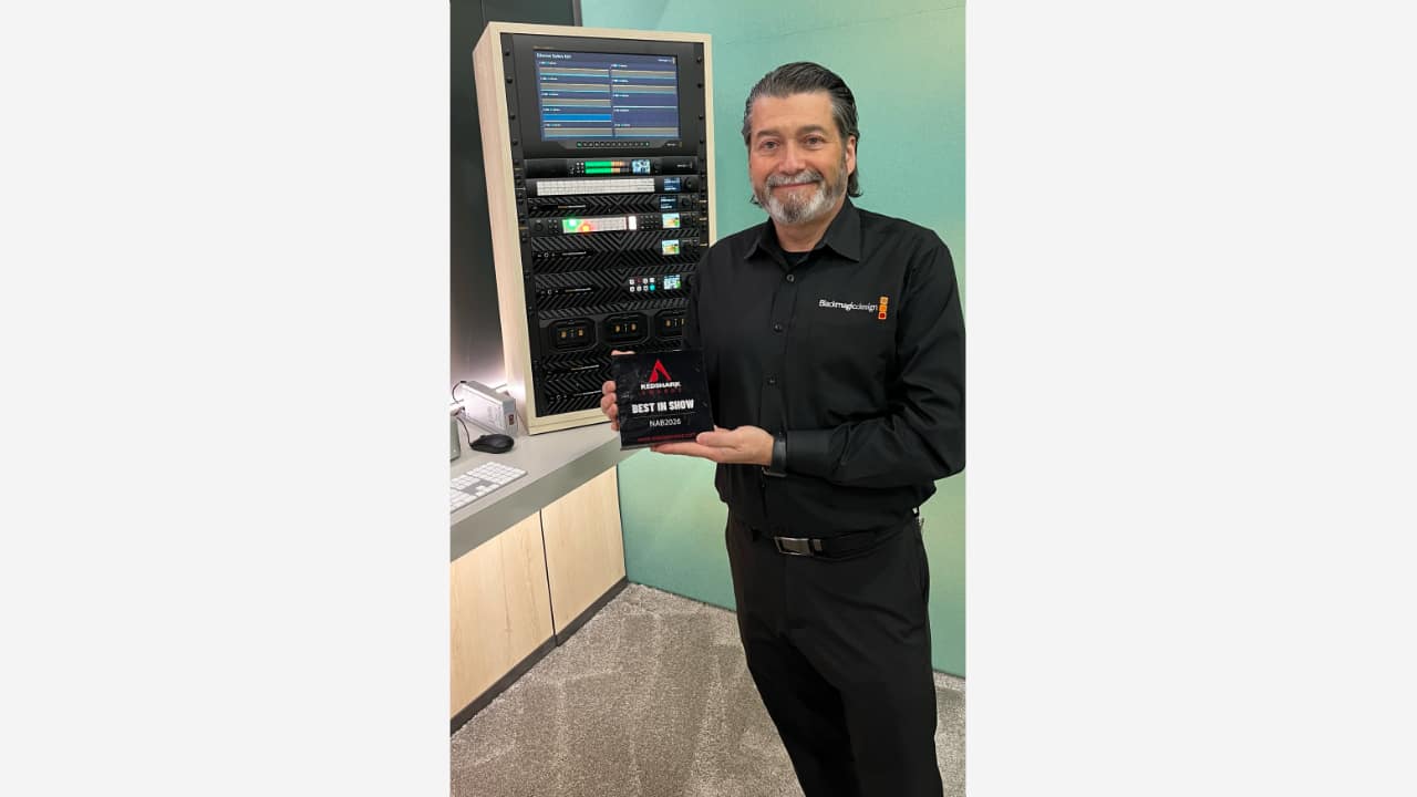 nab award 2026 blackmagic