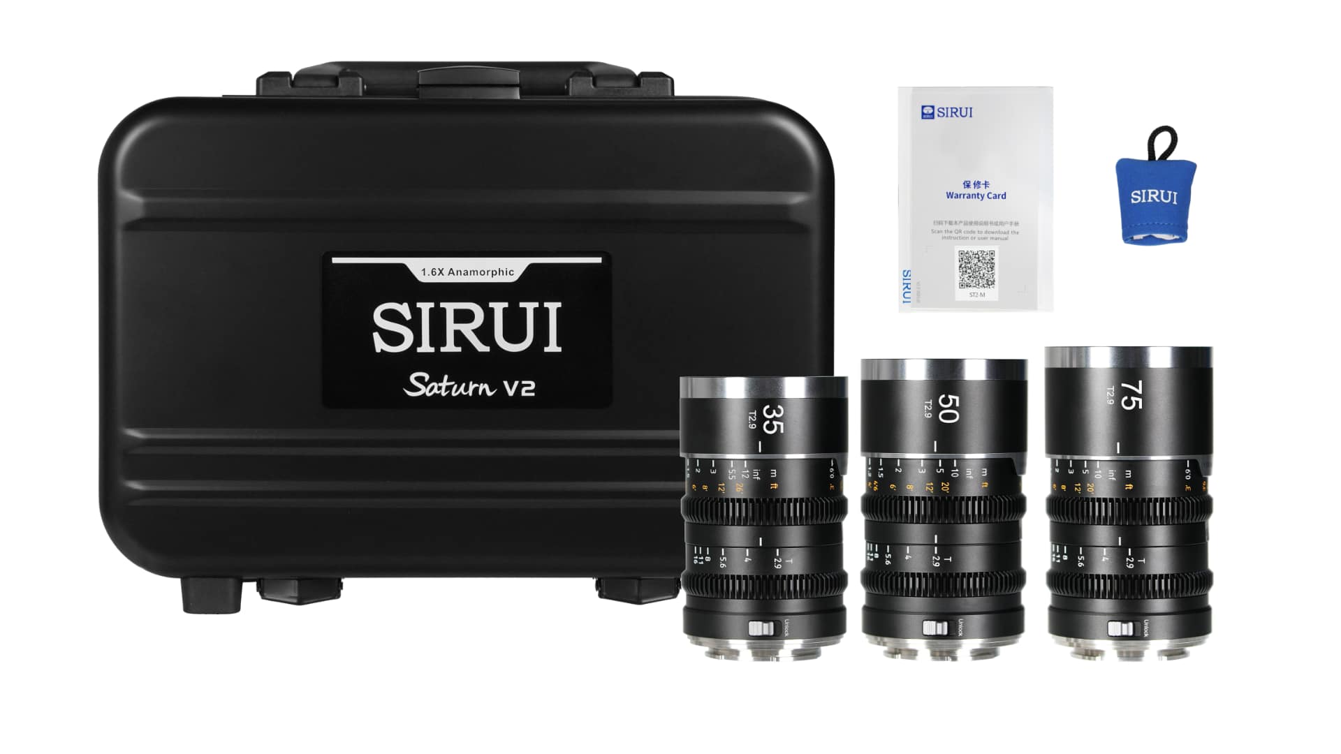 sirui saturn v2 3-Lens Kit