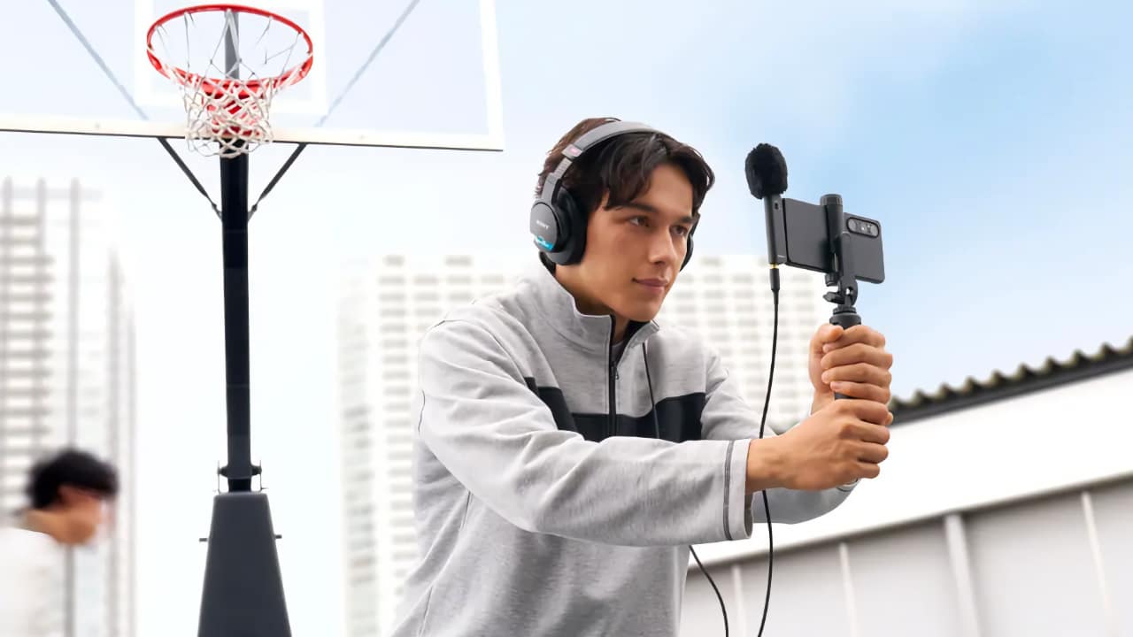 sony ECM-AX10 basketball
