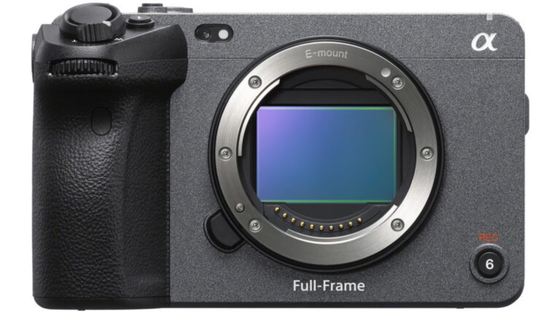 Sony FX3 camera shown with sensor