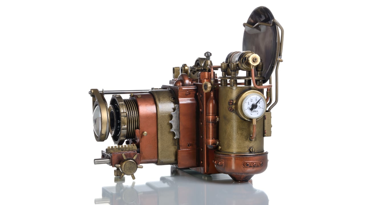 steampunk camera