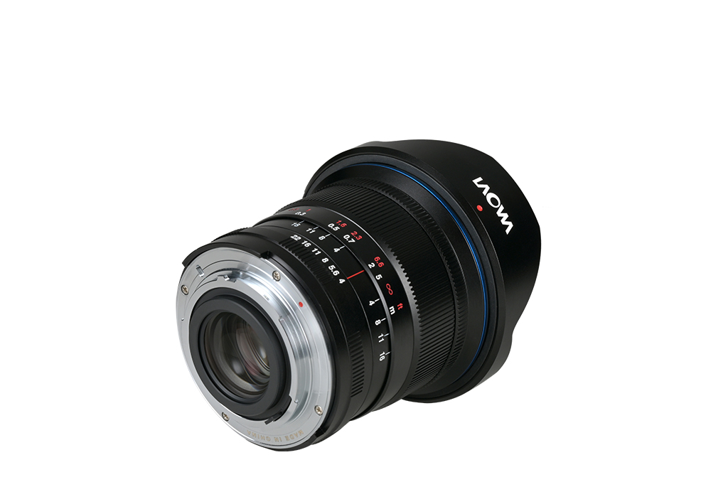 Laowa 14mm f/4 Zero-D DSLR lens.