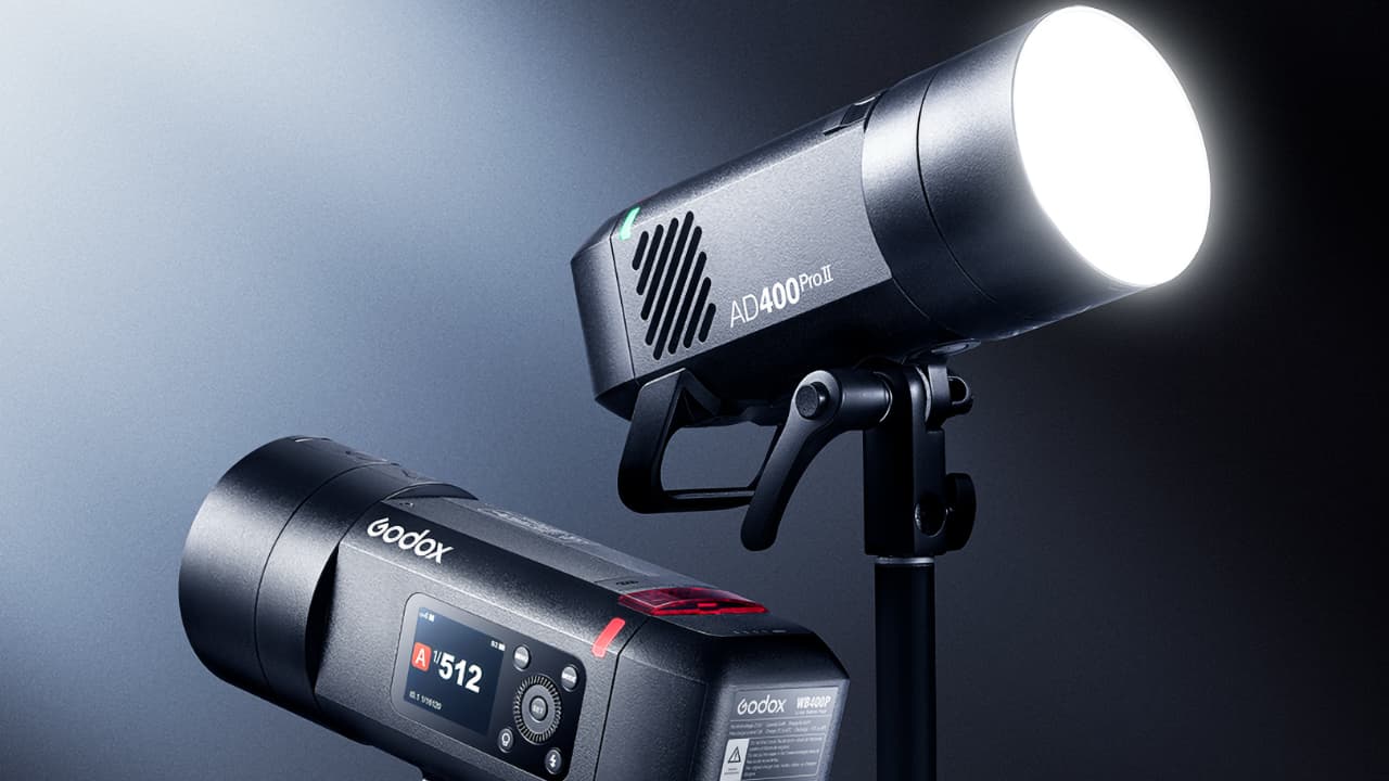 The new Godox AD400Pro II All-in-One Outdoor Flash