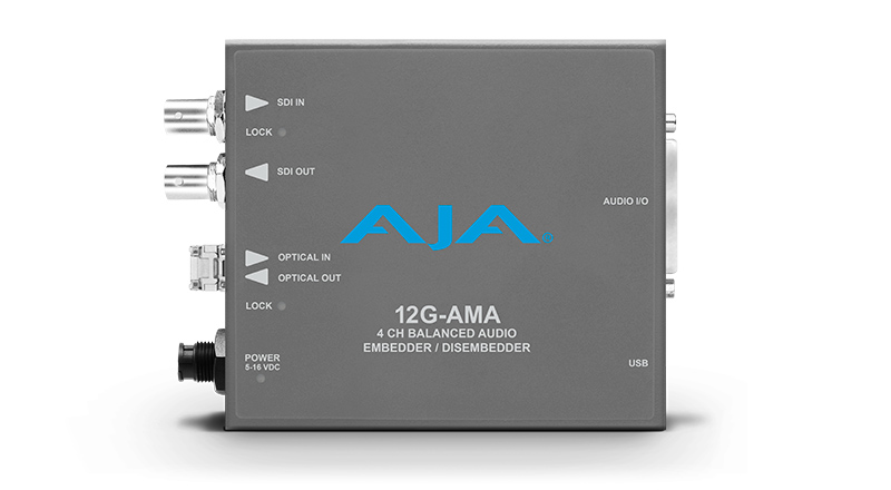 AJA 12G-AMA. Image: AJA.