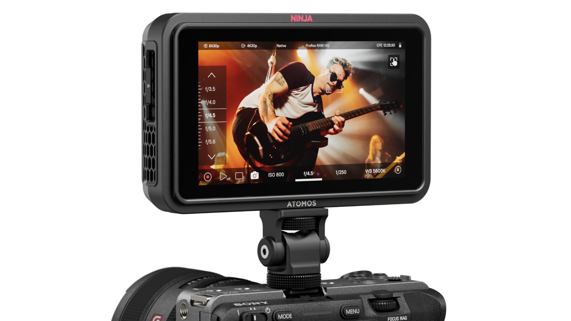  The Atomos Ninja RAW gives you plenty of ProRes options for editing workflows
