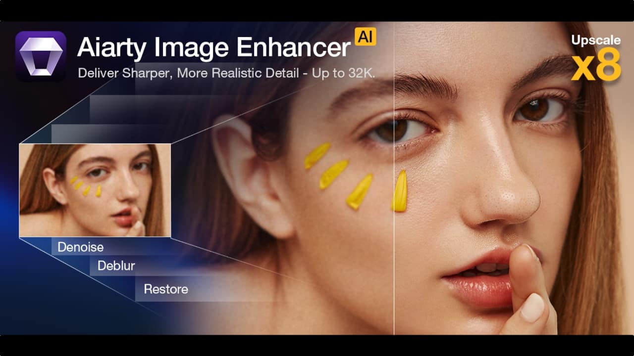 Aiarty Image Enhancer: AI-powered image upscaling and restoration for Windows and Mac