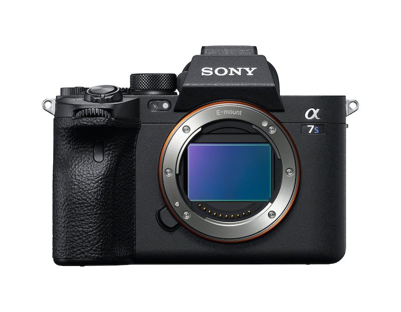 Front view of the Sony A7sIII. Image: Sony.