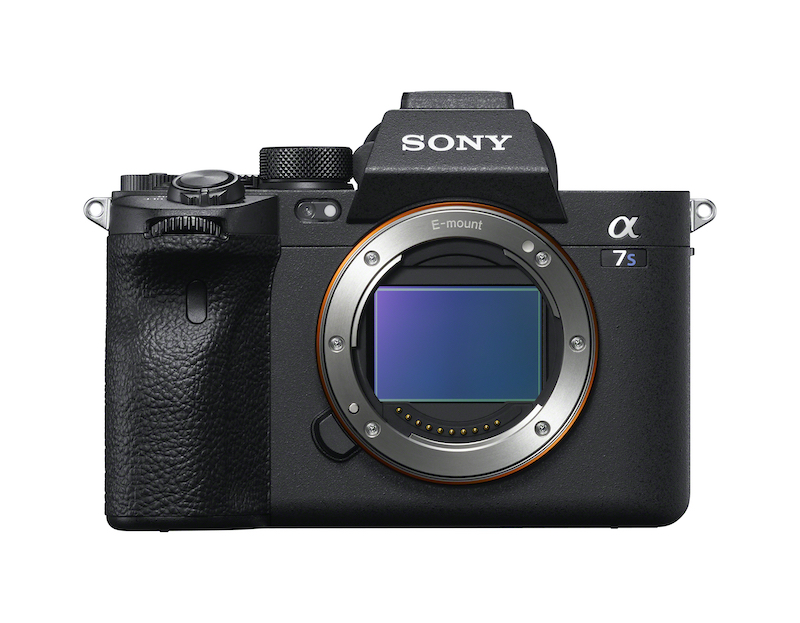 Front view of the Sony A7sIII. Image: Sony.