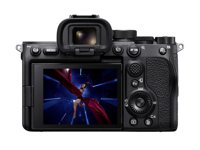 Rear LCD screen on the Sony A7sIII. Image: Sony.